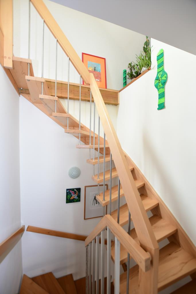 Treppenaufgang Maisonettewohnung Otzberg