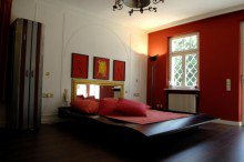 Schlafzimmer Elit�re Jugendstil-Villa auf der Mathildenh�he direkt unterhalb der Russischen Kapelle