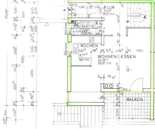 Erdgeschoss Maisonettewohnung Otzberg