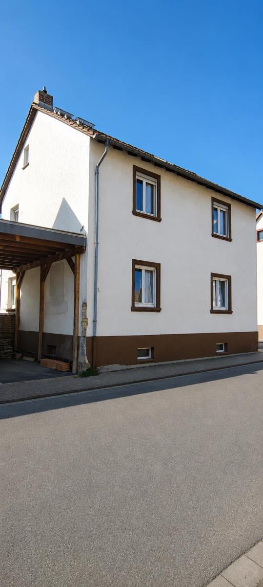 Seitenansicht Einfamilienhaus Stockstadt