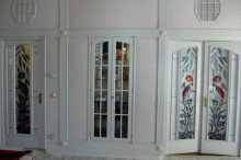 Jugendstilt�ren Elit�re Jugendstil-Villa auf der Mathildenh�he direkt unterhalb der Russischen Kapelle