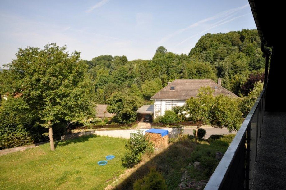Blick vom Balkon Haus Brensbach / H�llerbach