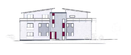 Nordansicht Penthousewohnung Fischbachtal| Niedernhausen