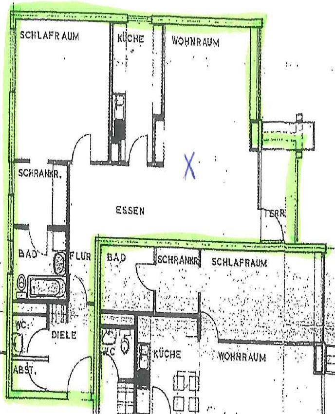 Grundriss Etagenwohnung Reinheim