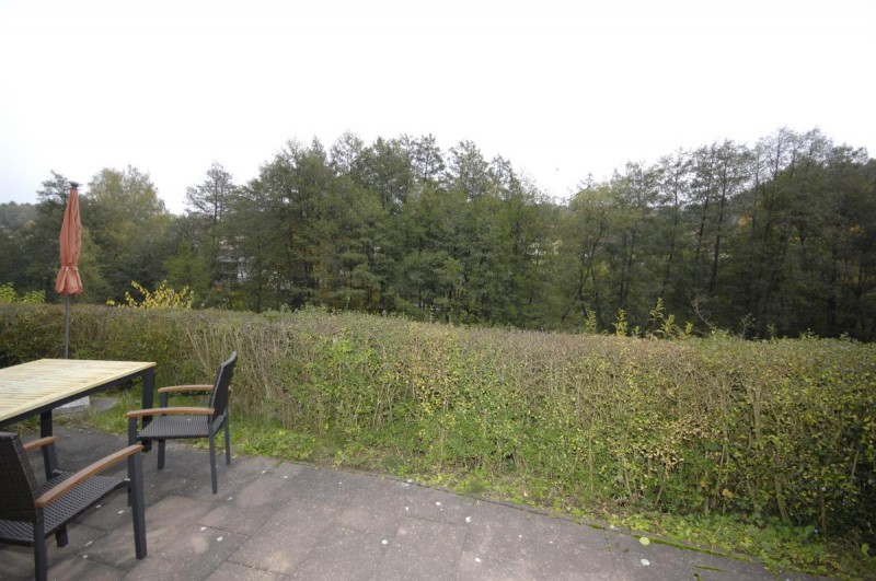 Terrasse mit Aussicht Etagenwohnung L�tzelbach