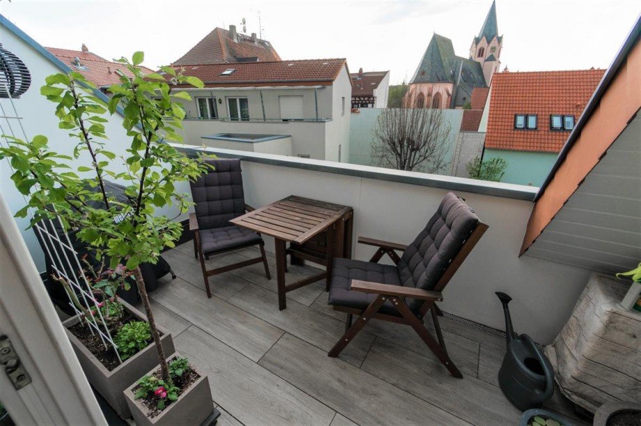 Dachterrasse Dachgeschosswohnung Gro�-Umstadt