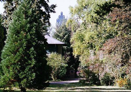 Hauseingang Darmstadt Villa Zwei-Familienhaus mit Einliegerwohnung im Park Rosenh�he