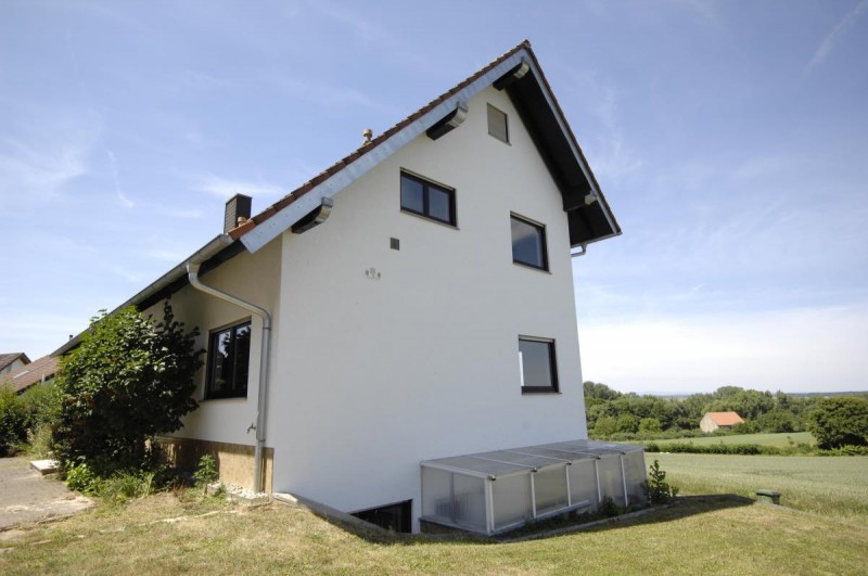 Seitenansicht Einfamilienhaus Otzberg/ Habitzheim