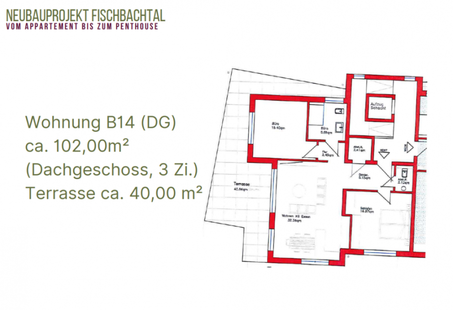 Wohnung B14 Penthousewohnung Fischbachtal| Niedernhausen