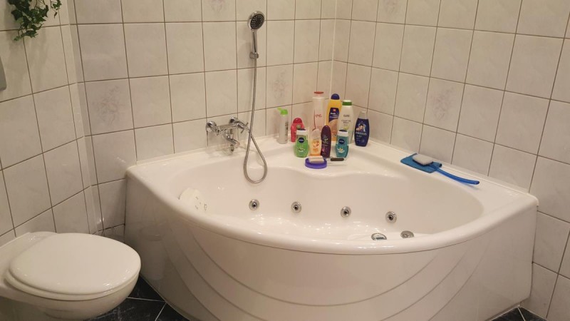 Bad mit Whirlpoolwanne Einfamilienhaus Erbach