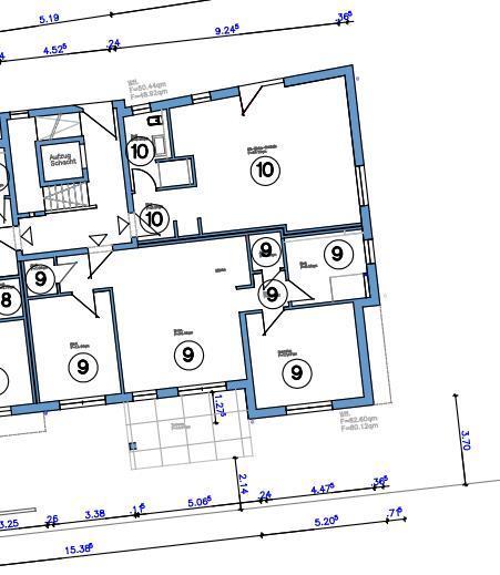 WHG Nr.9 Grundriss Terrassenwohnung Fischbachtal