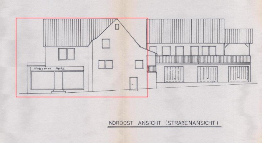 Frontansicht Einfamilienhaus L�tzelbach