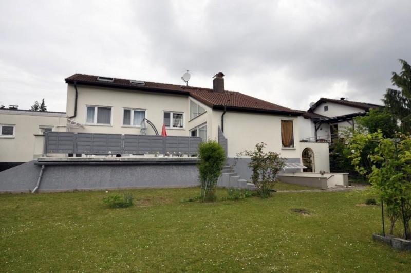 Haus vom Garten aus Einfamilienhaus Gro�-Bieberau