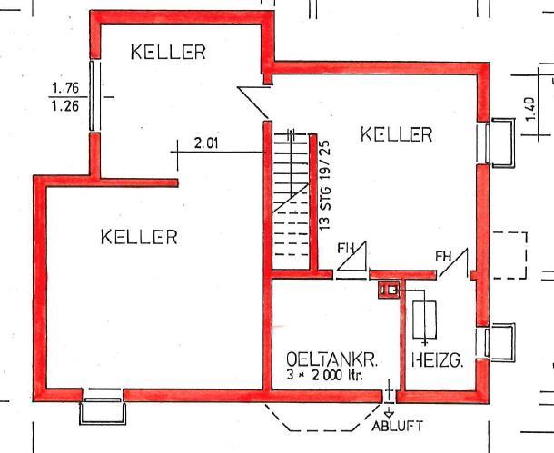 Keller Einfamilienhaus Otzberg