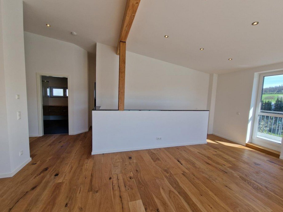 offener Wohnbereich Penthousewohnung Fischbachtal
