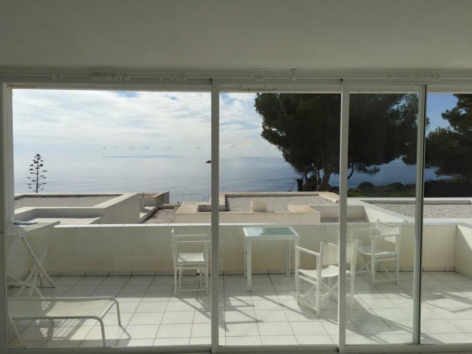 Terrasse Haus Roca Llisa