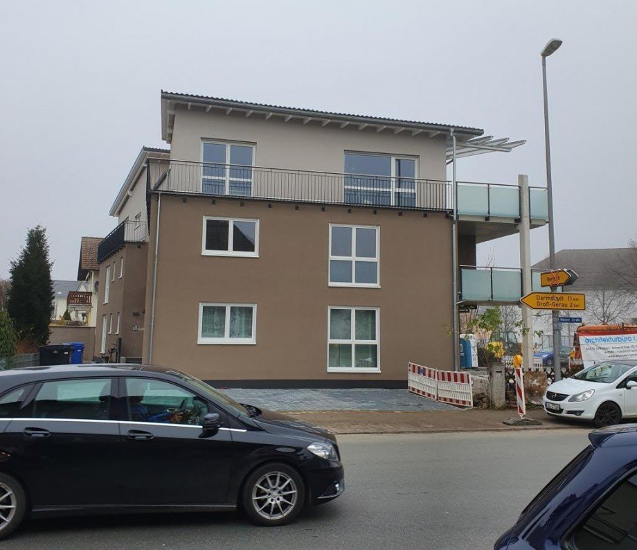 Hausansicht hinterfront Terrassenwohnung Fischbachtal| Niedernhausen