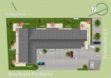 Ansicht Seniorenwohnanlage Schlossblick 
leben mit  schlossblick 
