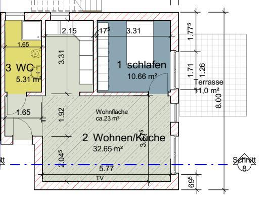 Einliegerwohnung Erdgeschoss Mehrfamilienhaus Otzberg