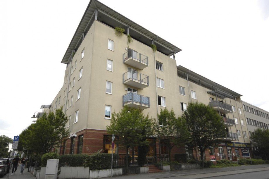 Stra�enansicht Dachgeschosswohnung Darmstadt