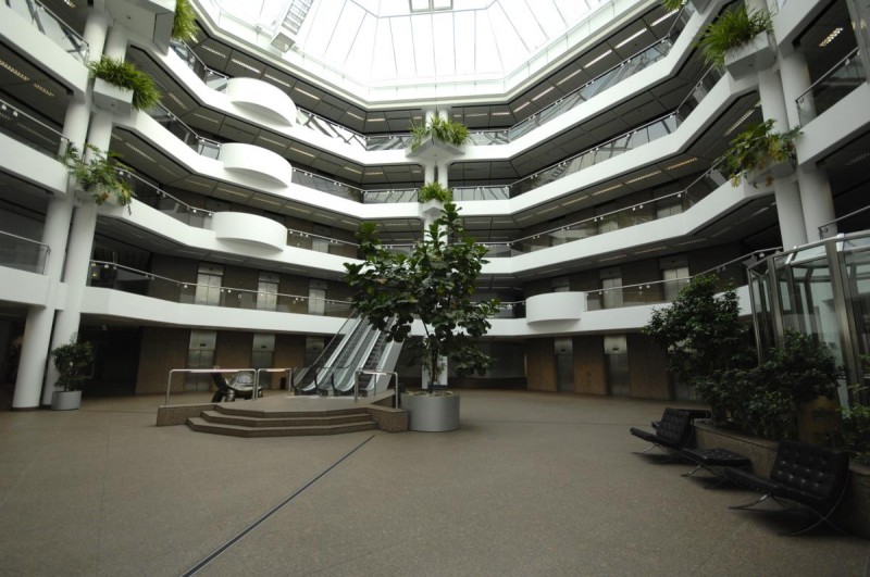 Empfangsbereich B�rohaus Frankfurt am Main