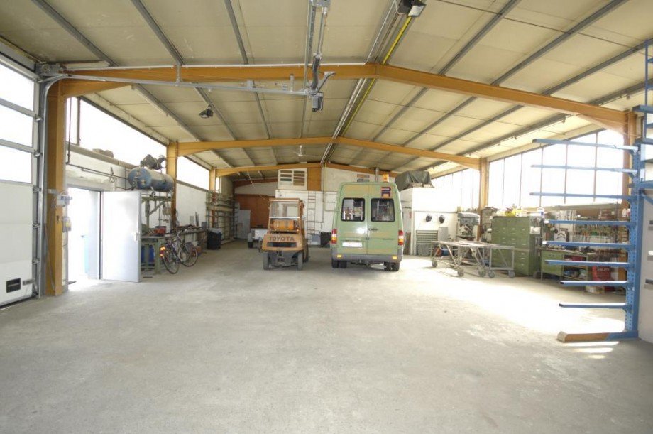 Blick in die Halle Halle Ro�dorf
