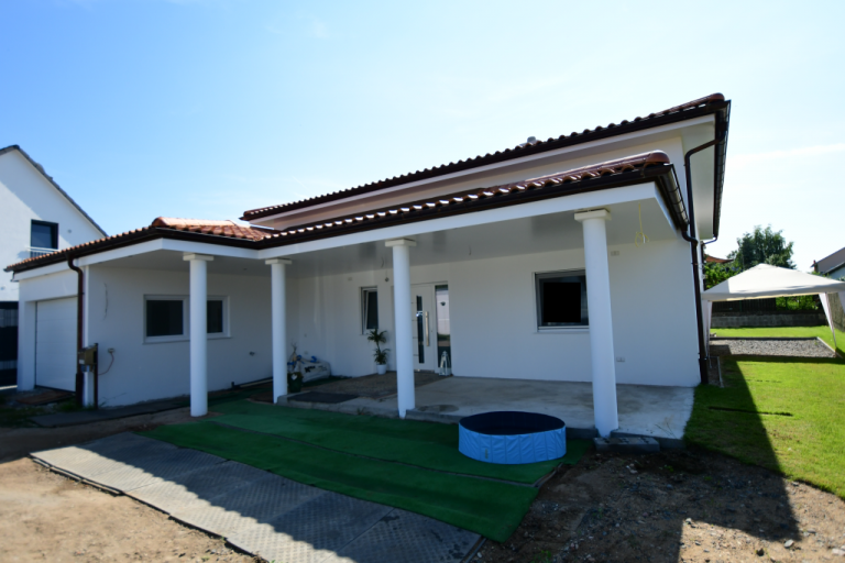 Au�enansicht Otzberg Haus Wohnen auf einer Ebene...Bungalow mit Top-Ausstattung! Neubau..