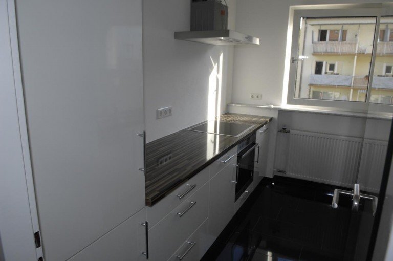 K�che Gro�-Zimmern Etagenwohnung Moderne und Stil ... 3 Zimmerwohnung mit Balkon
