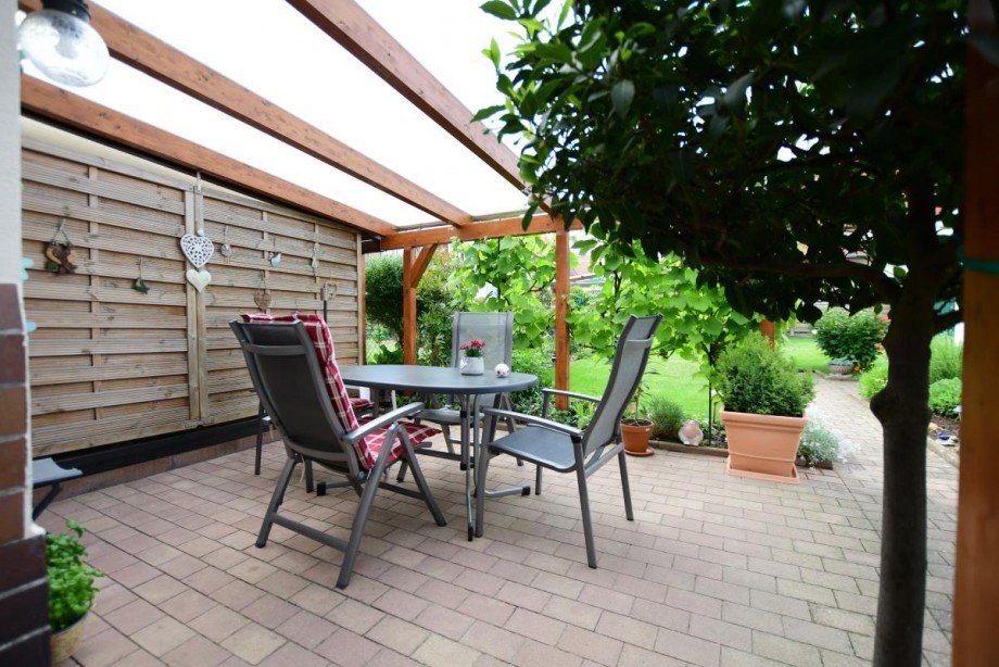 Terrasse Doppelhaush�lfte Frankfurt