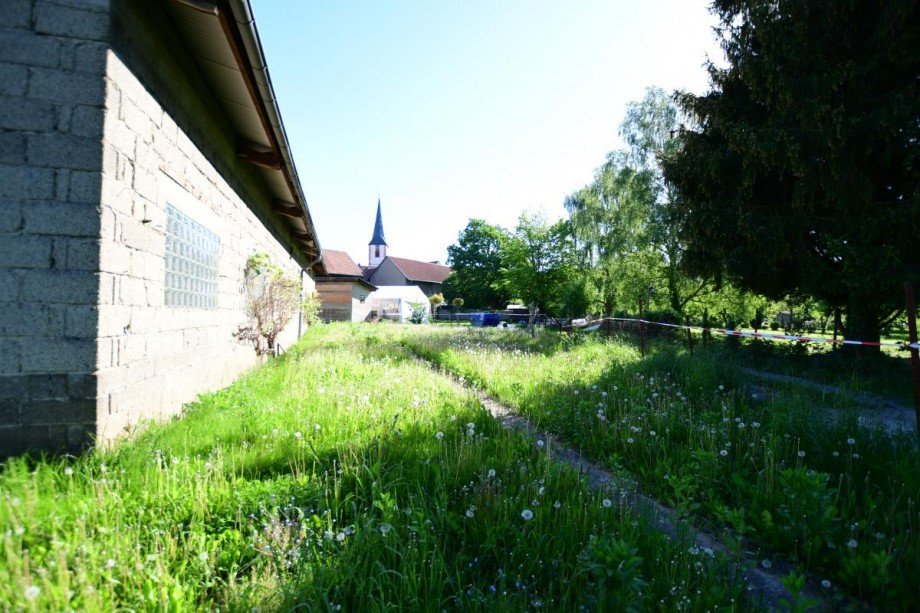 Wiesenfl�che Einfamilienhaus Brensbach