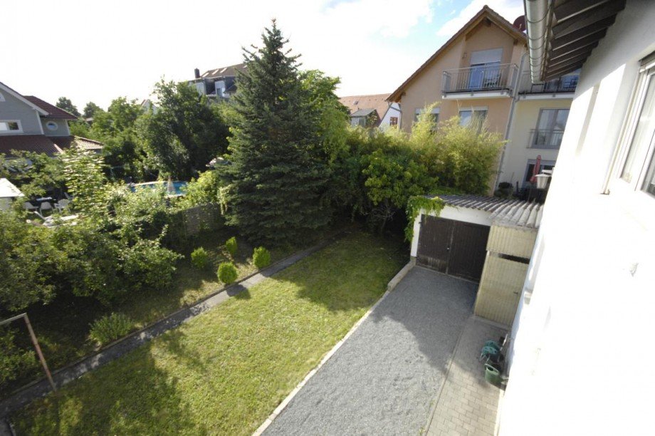 Gartenansicht Einfamilienhaus Zwingenberg