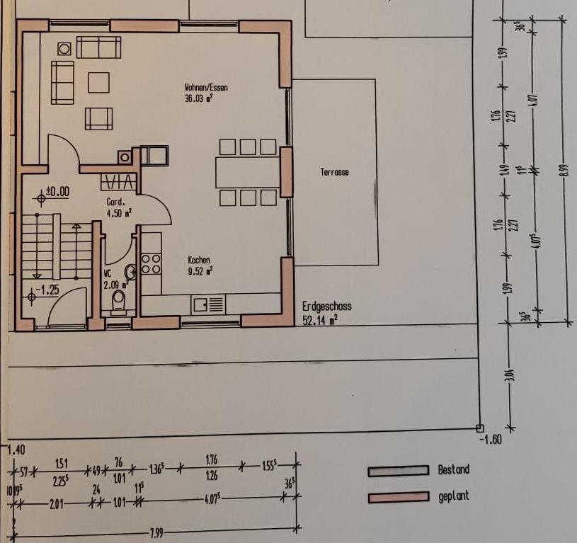Erdgeschoss Doppelhaush�lfte Gro�-Umstadt