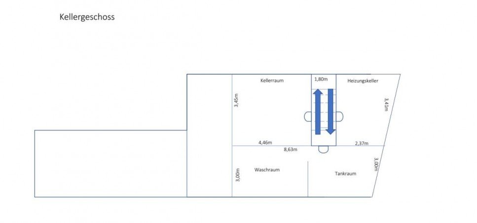 Grundriss KG Zweifamilienhaus Otzberg