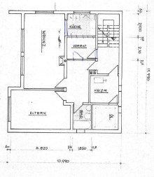 Erdgeschoss Haus mit 2 Wohneinheiten in Top-Lage von Fr�nkisch-Crumbach mit gro�en Obstbaumgrundst�ck