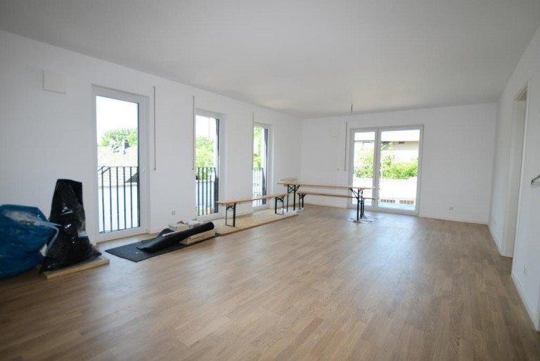 Wohnbereich Gro�-Umstadt Etagenwohnung Neubau Erstbezug Moderne 2 Zimmerwohnung mit EBK, Balkon u. PKW Stellplatz