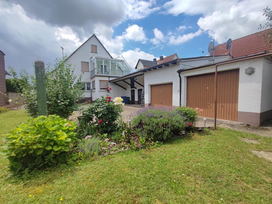 Hausansicht Garten Einfamilienhaus Otzberg