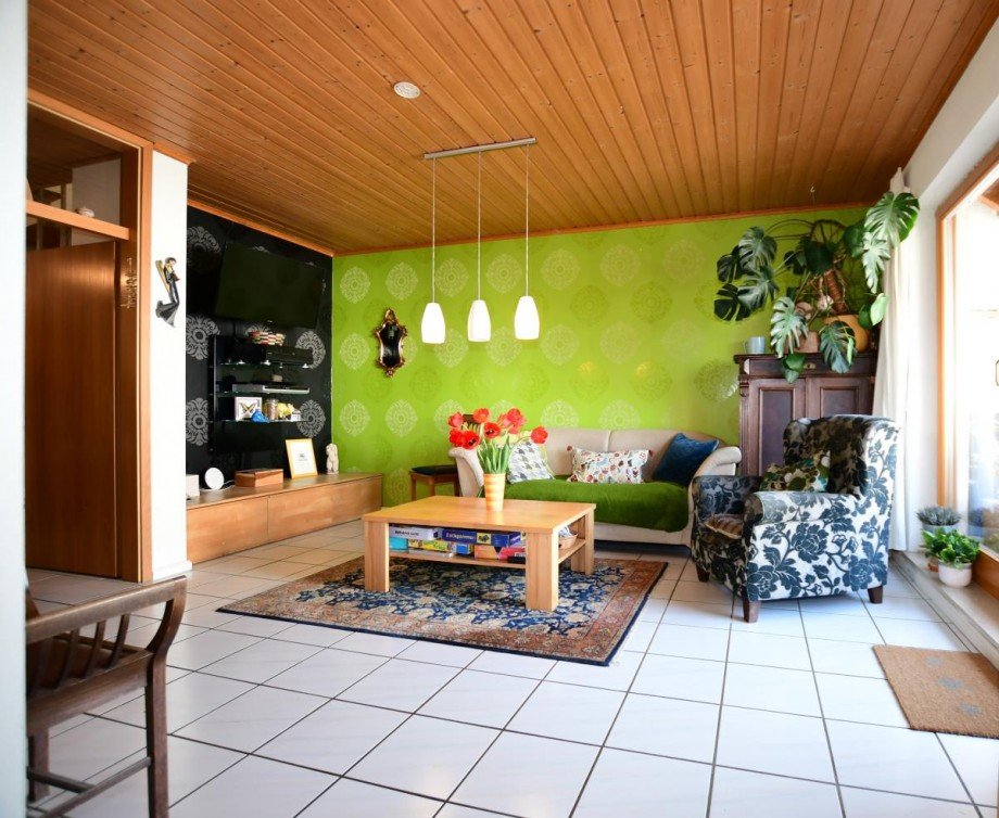 Wohnzimmer Maisonettewohnung Otzberg