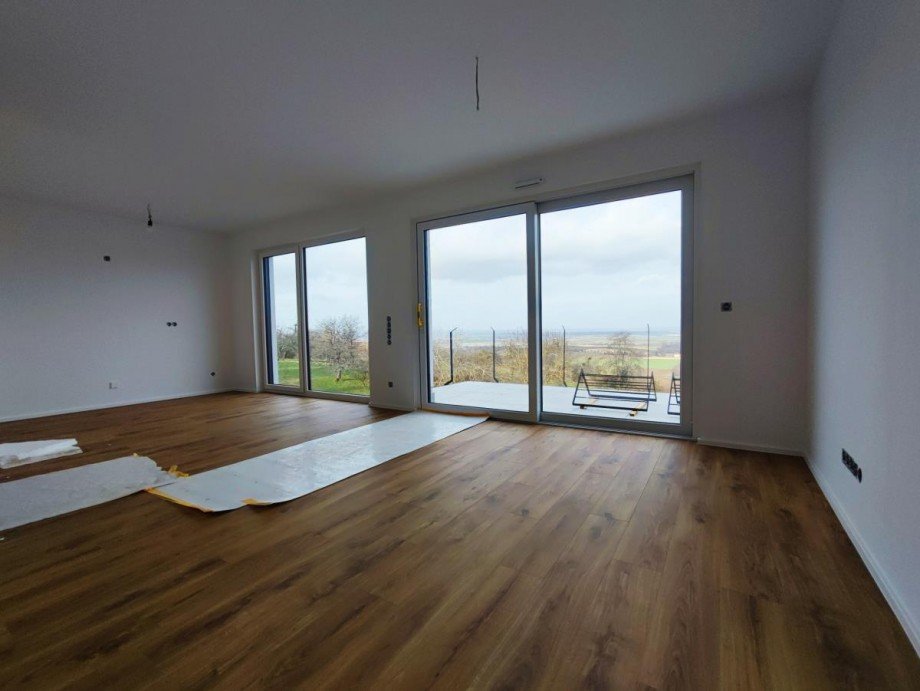 Ausblick, Balkon Erdgeschosswohnung Otzberg
