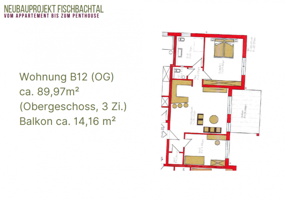 Wohnung B12 Etagenwohnung Fischbachtal| Niedernhausen