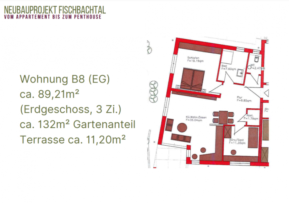 Wohnung B8 Terrassenwohnung Fischbachtal| Niedernhausen