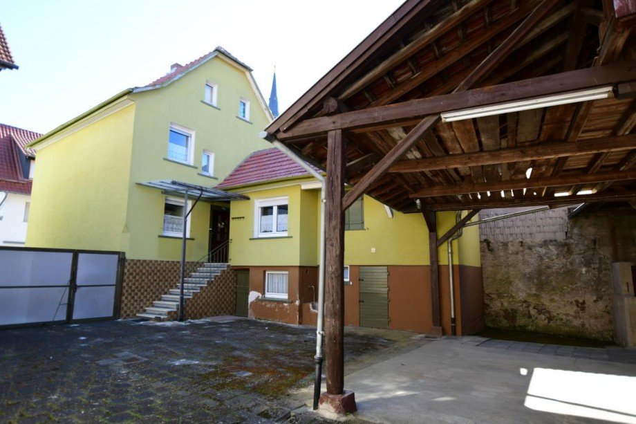 Hofansicht Einfamilienhaus Brensbach