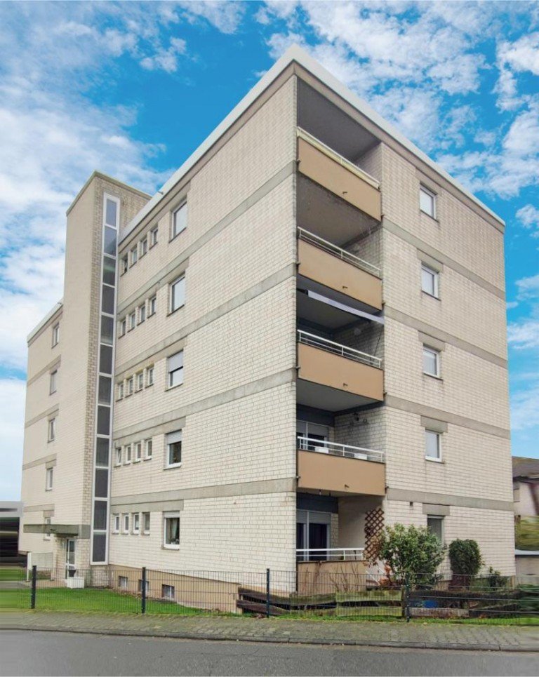 Au�enansicht Gro�-Umstadt Etagenwohnung Gepflegtes 1.Zimmer- Apartment mit Balkon& Stellplatz als Kapitalanlage in Gro�-Umstadt