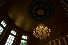 Deckenleuchter Jugendsti Elit�re Jugendstil-Villa auf der Mathildenh�he direkt unterhalb der Russischen Kapelle