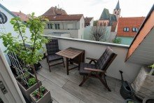 Dachterrasse Moderne 2-Zimmerwohnung mit Dachloggia im Zentrum von Gro�-Umstadt