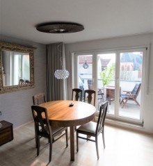 Ausgang Dachterrasse Moderne 2-Zimmerwohnung mit Dachloggia im Zentrum von Gro�-Umstadt