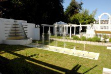 Wasserspiele Elit�re Jugendstil-Villa auf der Mathildenh�he direkt unterhalb der Russischen Kapelle