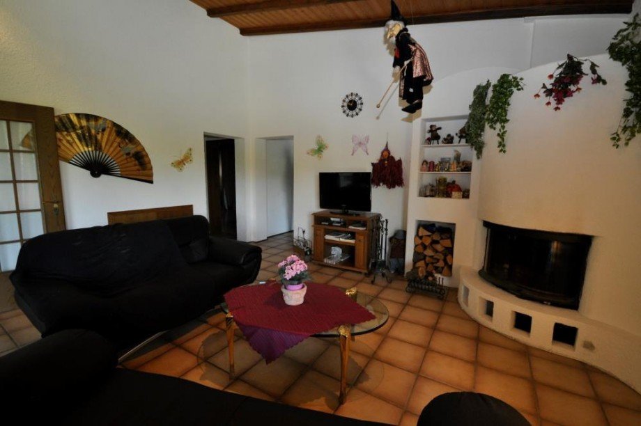 Wohn-Kaminbereich Haus Brensbach / H�llerbach