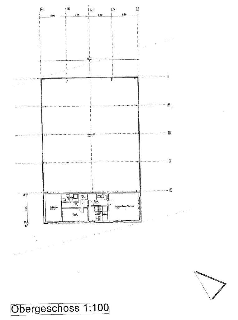 Grundriss OG Halle Babenhausen