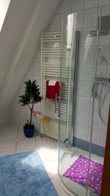Tageslichtbad mit Dusche Hier k�nnen Sie direkt einziehen...Gepflegte Doppelhaush�lfte im Herzen von Erbach