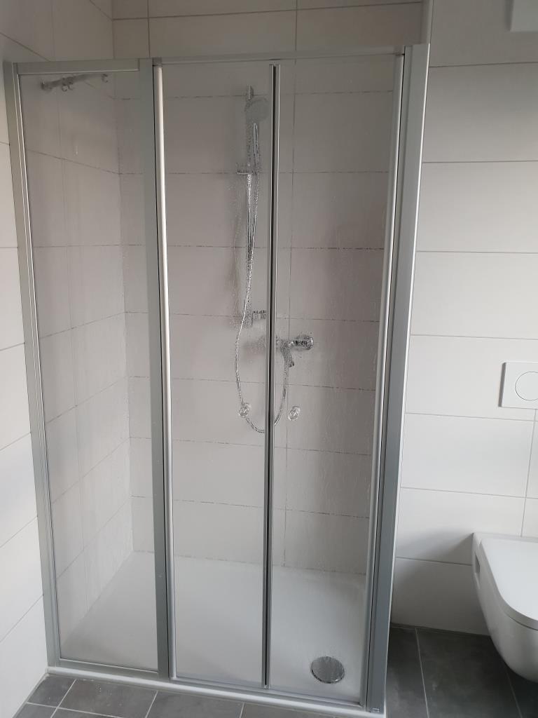 Dusche Bad en suite Penthousewohnung Ro�dorf